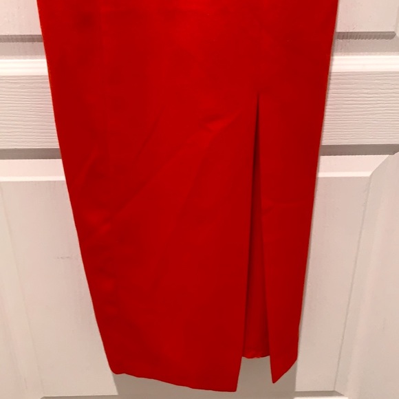 Vintage Red Gown Size XS - Picture 4 of 4